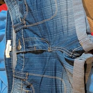 Denim Short Shorts/28